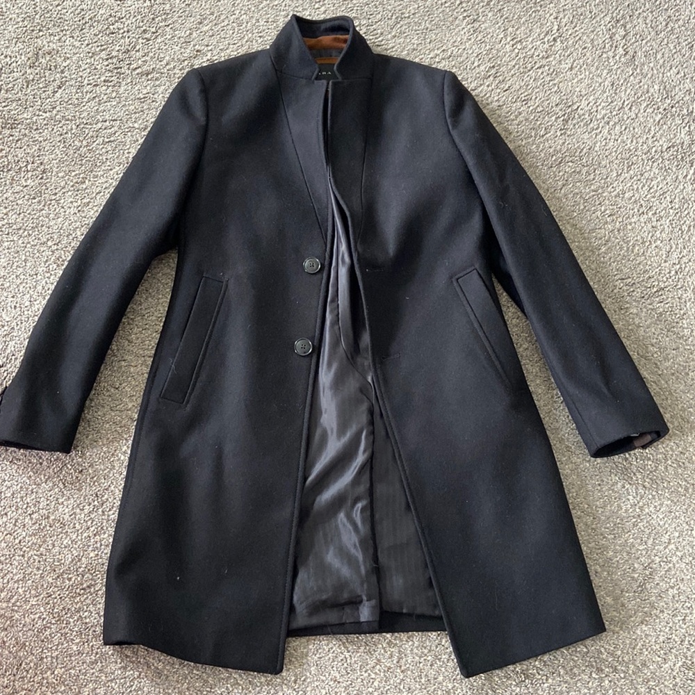 Zara pea coat Size S